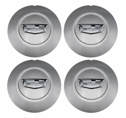 4PCS Silver Wheel Center Caps for Cadillac Escalade 2015-2020 OEM 23432319