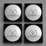 4X Chrome Wheel Center Hub Cap K107 for Cadillac Escalade EXT ESV 03-06 #9594877