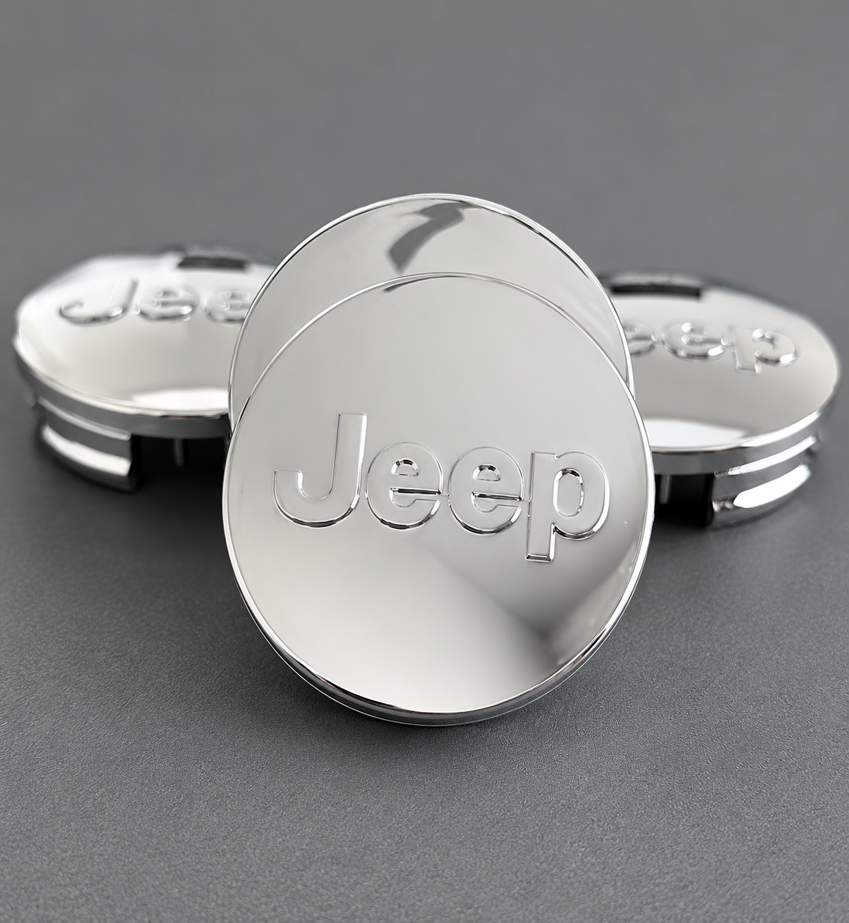 4x 63mm Jeep Gloss Silver Wheel Center Caps Fits Grand Cherokee Wrangler Compass 4x 63mm Jeep Gloss Silver Wheel Center Caps Fits Grand Cherokee Wrangler Compass