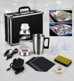 Car Headlight Restoration Kit 800ML Scratch Remover Polish Cleaning Toolbox