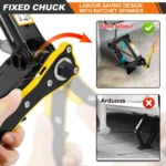 2T Car Scissor Jack w/ Wrench Emergency Crank Lift for SUV Tire Change Tool