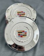 4PCS Cadillac Escalade 2007-14 Chrome Colored Crest for 22'' Wheel Center Hub Caps