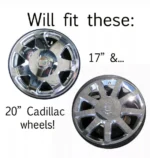 4X Chrome Wheel Center Hub Cap K107 for Cadillac Escalade EXT ESV 03-06 #9594877