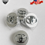 4 Toyota 62mm Silver Wheel Center Caps For Camry Corolla Highlander Avalon Hilux
