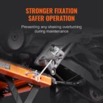 350LBS Hydraulic Motorcycle Lift Table Scissor Jack Foot Operated For Dirt Bike
