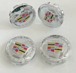 4X 83mm Cadillac Escalade 2007-13 For 18" 20" Wheels Center Caps Colored Logo