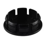 4x 55mm Gloss Black Wheel Hub Center Caps Fits 2002-11 Jeep Models