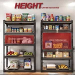 72" Heavy Duty Garage Shelving 2000LBS 5 Tier Adjustable Rack