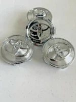 Set Of 4 Toyota 62mm Chrome Wheel Center Caps Fit Camry Corolla Prius &more - Image 2