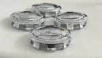 Set of 4 Cadillac Escalade 2007-13 Wheel Center Caps 83mm Chrome Logo 18 & 20" Wheels